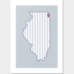 Chicago Baseball Posters and Art